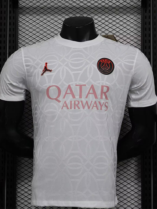 2024 PSG White Player Version Training Shirts