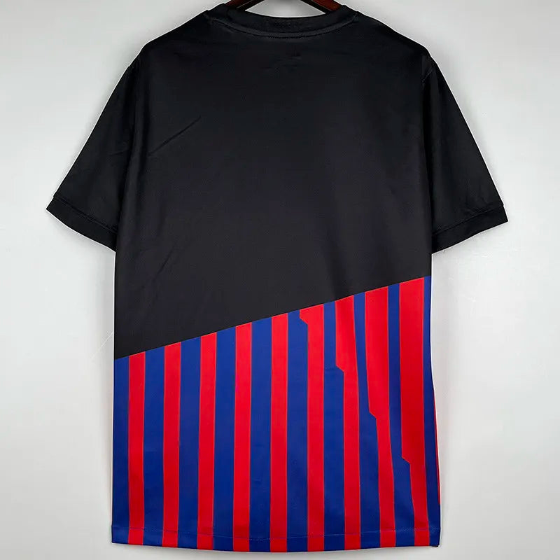 2023 Barcelona Special Edition Black Red Blue Training Shirts