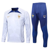 France Tracksuit - White/Navy