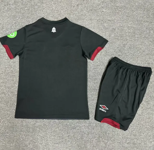 24-25 West Ham Away Kids Soccer Jersey