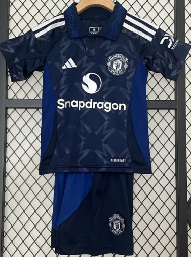 Man Utd Away Kids Soccer 24-25