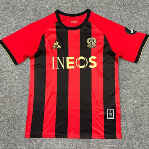 24-25 OGC Nice Home Fans Soccer Jersey