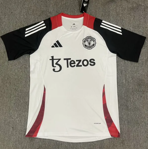 Man Utd White Training shirts 25-26
