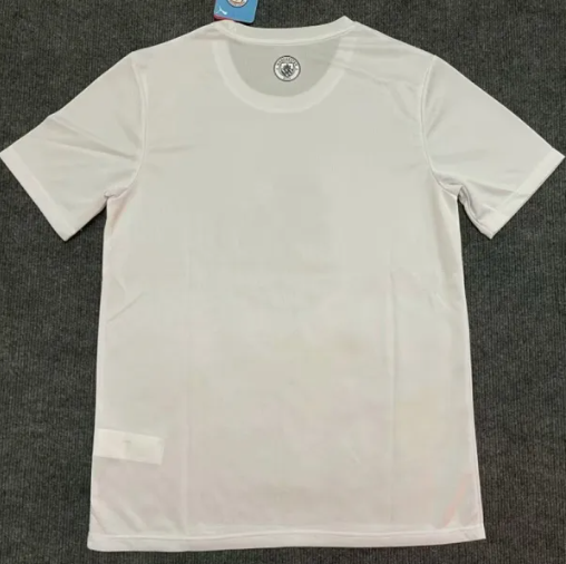 Man City White Training Shirts 2024