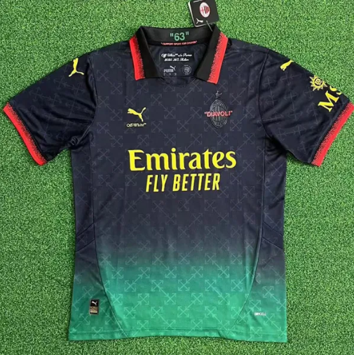 2024-25 AC Milan Black Green Special Edition
