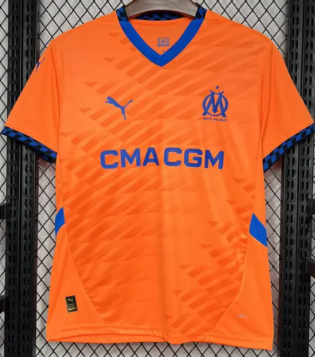 24-25 Marseille Third Fans Soccer Jersey