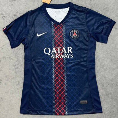 25-26 PSG Home Women Fans Soccer Jersey