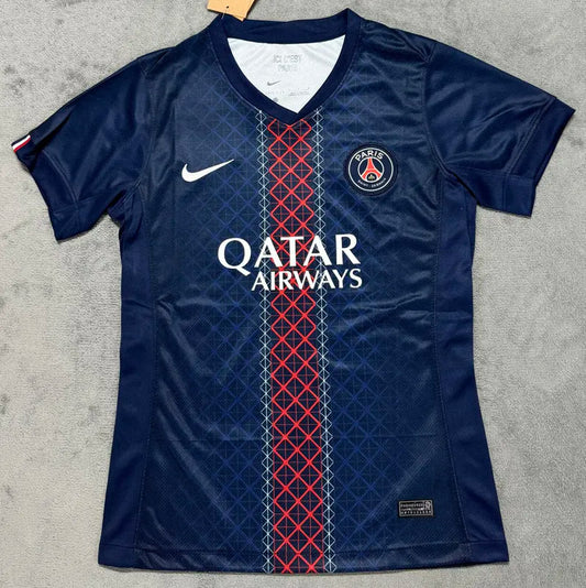 25-26 PSG Home Women Fans Soccer Jersey