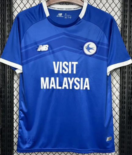 24-25 Cardiff City Home Fans Soccer Jersey