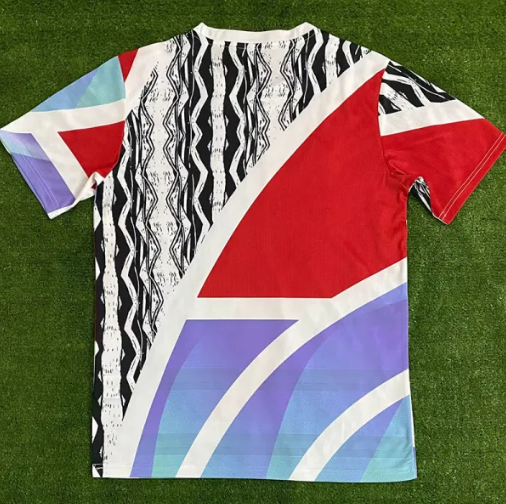 24-25 Arsenal Blue Red Fans Training Shirts