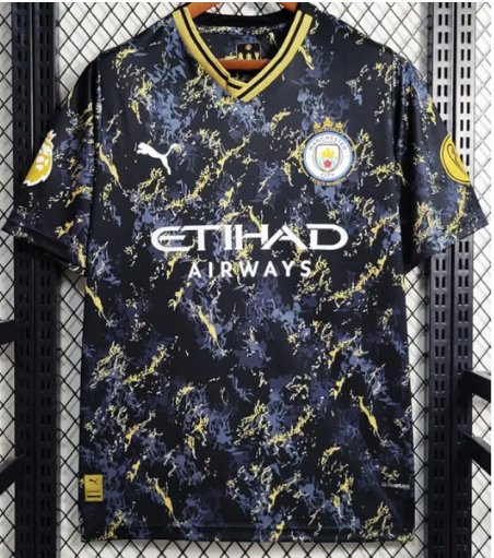 Man City Special Edition Black Gold Training Shirts