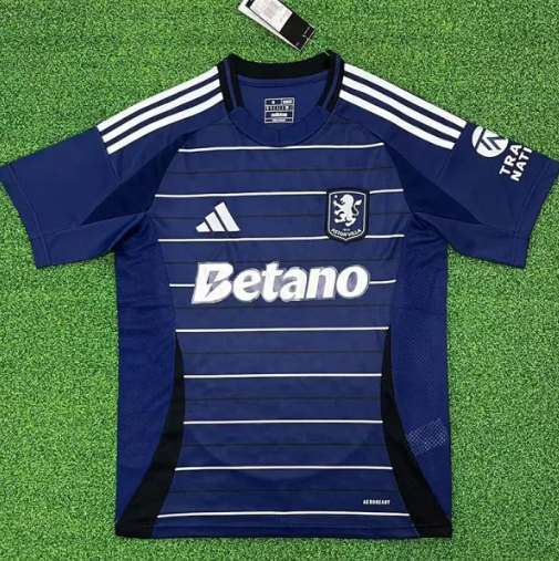 24-25 Aston Villa Third Fans Soccer Jersey