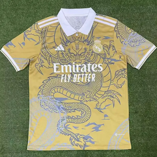 2023 RMA Yellow Special Edition Fans Training Shirts