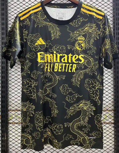 2023 RMA Special Edition Black White Fans Training Shirts